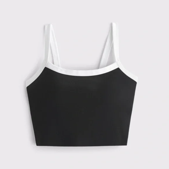 EUC Abercrombie & Fitch YPB StudioFlex Cami Tank | Sz XL | Black | like new - Picture 1 of 4